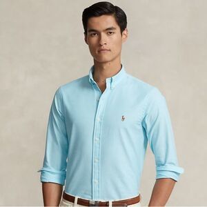 Ralph Lauren Men’s Light Blue Oxford Shirt 17 1/2 - 34